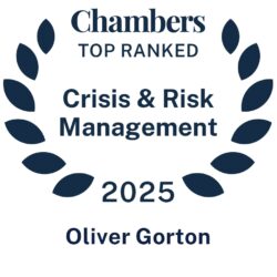 Oliver Gorton Top Ranked by Chambers