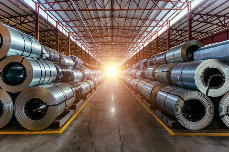 Rolls of steel